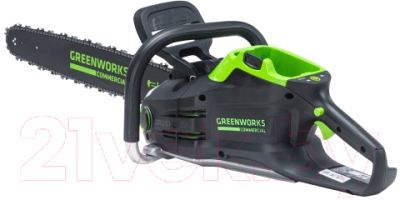 Электропила цепная Greenworks GD82CS51 бесщеточная 82V 51см / 2008307UA- фото2