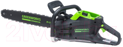 Электропила цепная Greenworks GD82CS51 бесщеточная 82V 51см / 2008307UA- фото5