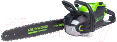 Электропила цепная Greenworks GD82CS51 бесщеточная 82V 51см / 2008307UA- фото7