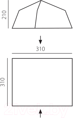 Палатка BTrace Comfort- фото4