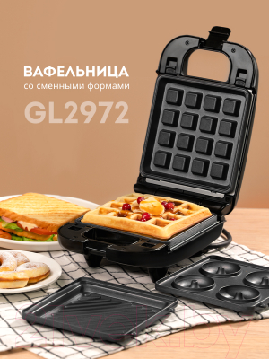 Вафельница Galaxy GL 2972- фото2