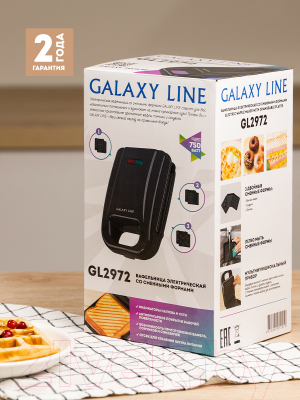Вафельница Galaxy GL 2972- фото7