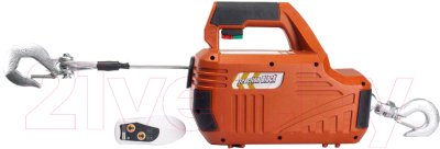 Лебедка электрическая TOR SQ-02 450кг 220В / 1140456 (4.6м, с пультом)