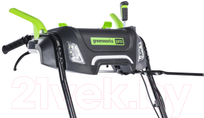 Снегоуборщик аккумуляторный Greenworks GD82ST56 82V / 2602807- фото4