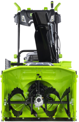 Снегоуборщик аккумуляторный Greenworks GD82ST56 82V / 2602807- фото6