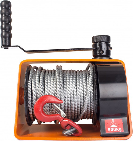 Лебедка ручная TOR ЛРЧ 500 / 1009004 - фото, картинка Лебедка ручная TOR ЛРЧ 500 / 1009004
