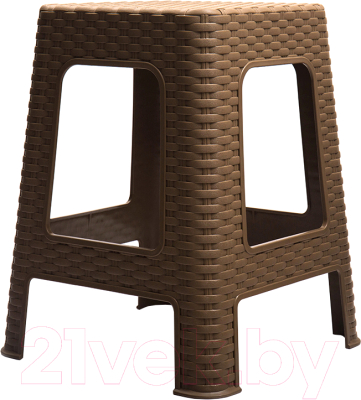 Табурет пластиковый Полимербыт Артлайн / 4344500- фото