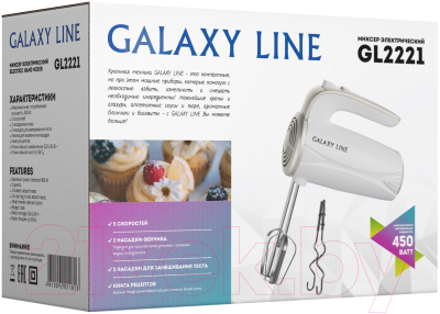 Миксер ручной Galaxy GL 2221- фото6