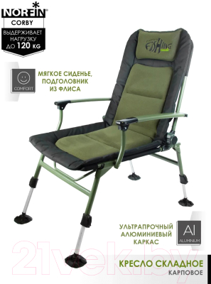 Кресло складное Norfin Corby NF / NF-20613- фото6
