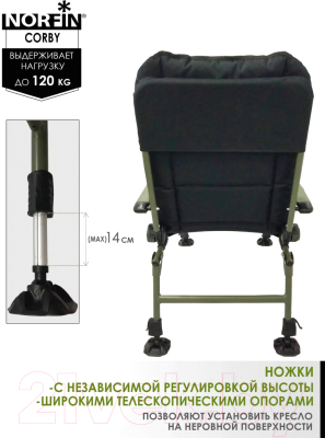 Кресло складное Norfin Corby NF / NF-20613- фото8