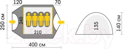 Палатка Talberg Malm 4- фото2