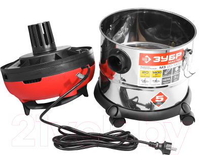 Профессиональный пылесос Зубр М3-20 / ПУ-20-1400 М3- фото6