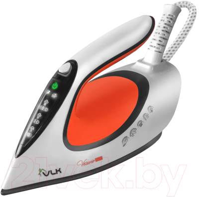 Утюг с парогенератором VLK Vesuvio 5500 (белый/черный/оранжевый)- фото3