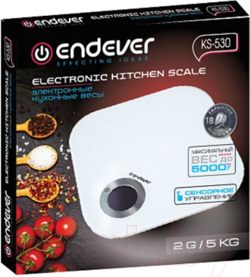 Кухонные весы Endever KS-530- фото2