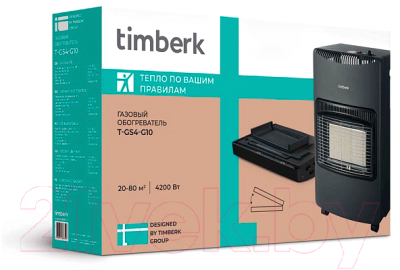 Газовый обогреватель Timberk T-GS4-G10- фото3, картинка3 Газовый обогреватель Timberk T-GS4-G10- фото3