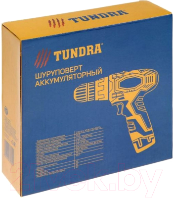 Аккумуляторная дрель-шуруповерт Tundra 5437469- фото3