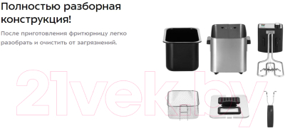 Фритюрница Kitfort KT-4053- фото10