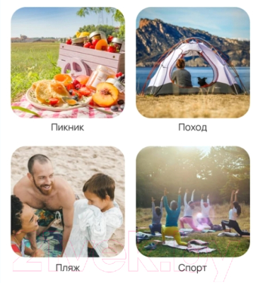 Плед для пикника RoadLike PicNic / 368221- фото5