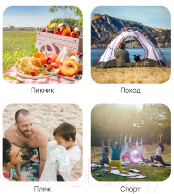 Плед для пикника RoadLike PicNic / 335129- фото5