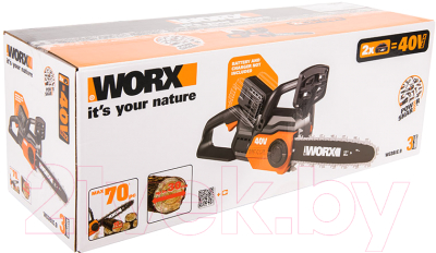 Электропила цепная Worx WG381E.9 (без АКБ и ЗУ)- фото9
