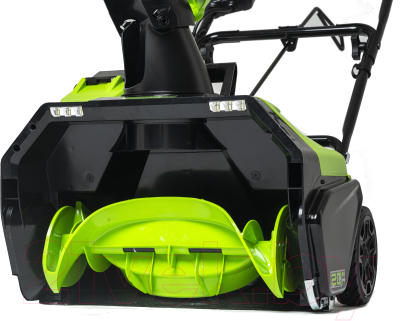 Снегоуборщик аккумуляторный Greenworks GD60PSTK4 60V / 2602907UB- фото5