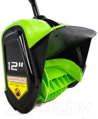 Снегоуборщик аккумуляторный Greenworks GD60SS 60V / 2602607- фото4