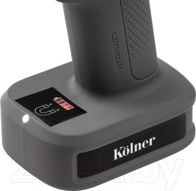 Аккумуляторная дрель-шуруповерт Kolner KCD 12/2BL (серый)- фото7