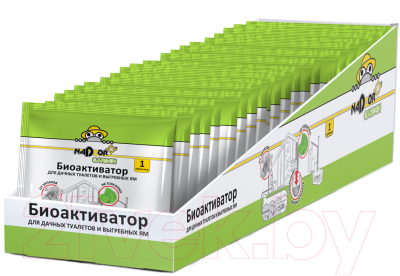 Биоактиватор Nadzor Универсальный для дачных туалетов и септиков / BIOWC5- фото2