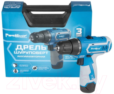 Аккумуляторная дрель-шуруповерт Remocolor ДША-12-2 / 95-2-032- фото5