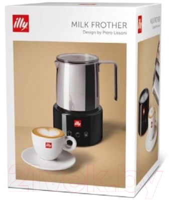 Вспениватель молока illy 23760 (черный)- фото2