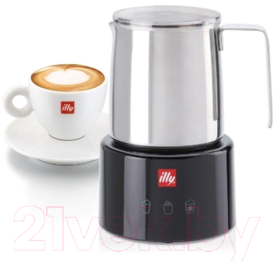 Вспениватель молока illy 23760 (черный)- фото3