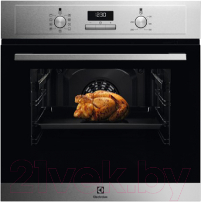 Электрический духовой шкаф Electrolux EOF3H50BX- фото