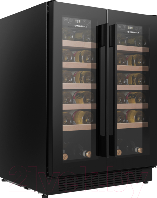 Встраиваемый винный шкаф Maunfeld MBWC-112S40- фото3