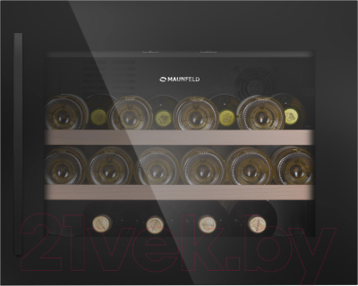 Встраиваемый винный шкаф Maunfeld MBWC-62S28- фото3