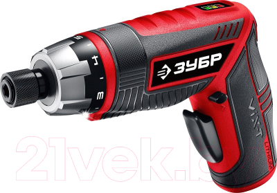 Электроотвертка Зубр ViX-T ЗО-ЕМ-3.6 Ли- фото