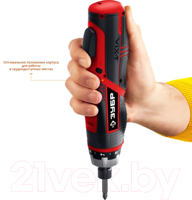 Электроотвертка Зубр ViX-T ЗО-ЕМ-3.6 Ли- фото3