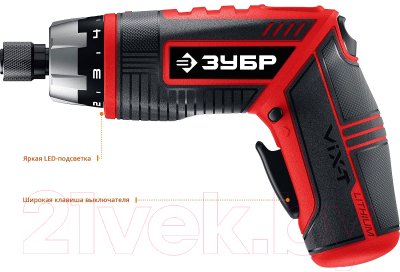 Электроотвертка Зубр ViX-T ЗО-ЕМ-3.6 Ли- фото5