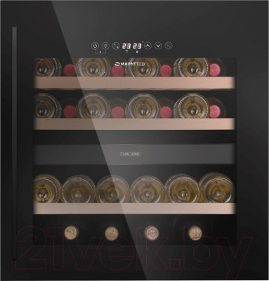 Встраиваемый винный шкаф Maunfeld MBWC-92DM36- фото3
