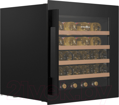 Встраиваемый винный шкаф Maunfeld MBWC-92S36- фото4
