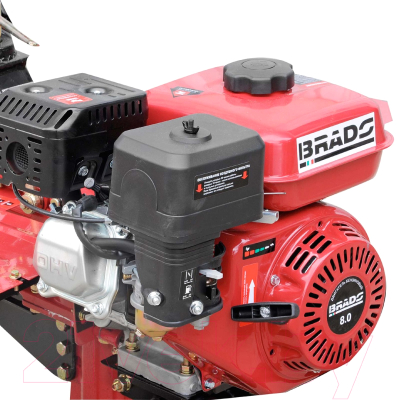 Мотокультиватор Brado GM-850S (8 л.с., без ВОМ, пониженная передача, 3+1, без колёс)- фото3