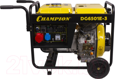 Дизельный генератор Champion DG6501E-3- фото3