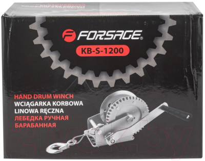 Лебедка ручная Forsage F-KB-S-1200- фото2