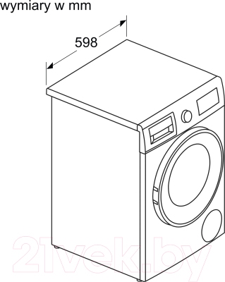 Стирально-сушильная машина Bosch WNA13401PL- фото8