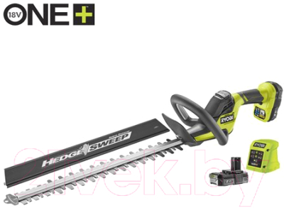 Кусторез аккумуляторный Ryobi RY18HT45A-120- фото2