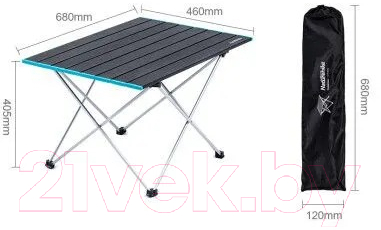 Стол складной Naturehike FT08 NH19Z008-Z / 6927595750773- фото4