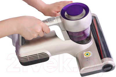 Портативный пылесос Jimmy BX5 Anti-Mite Vacuum Cleaner (шампань/фиолетовый)- фото4