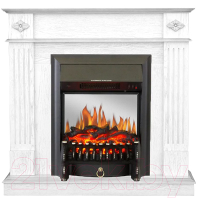 Каминокомплект Смолком Brighton Corner + Fobos-s Lux BL LT