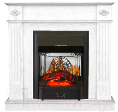 Каминокомплект Смолком Brighton Corner + Majestic-s Lux BL LT