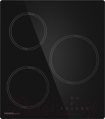Индукционная варочная панель HOMSair HI43ABK- фото2