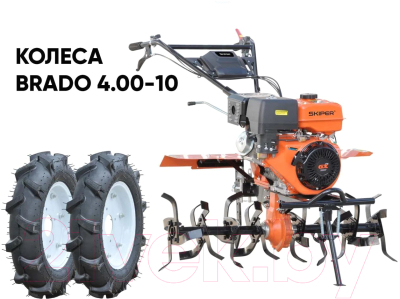 Мотокультиватор бензиновый Skiper SP-1400S + колеса 4.00-10- фото2